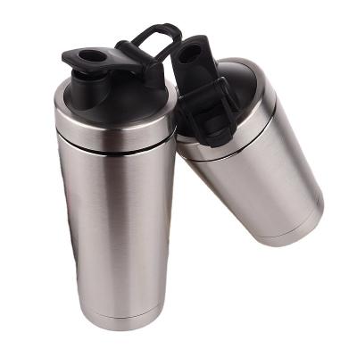 China Amazon Sustainable Vacuum Sport Double Wall Hot Selling Stainless Steel Shaker Bottle for sale