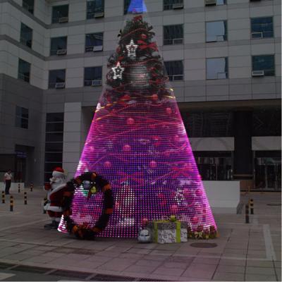 中国 クリスマスの装飾のための適用範囲が広く、柔らかい LED のカーテンの表示画面 販売のため