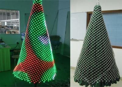 中国 外の柔らかい LED のカーテンの表示/装飾的な LED のクリスマスのカーテンはつきます 販売のため