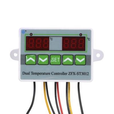 China ST-3012 Dual Switch Intelligent Temperature Electronic Temperature Controller ST3012 for sale