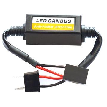 China Auto LED Headlight Decoder Adapter Anti Flash Error Filter LED CANBUS for sale