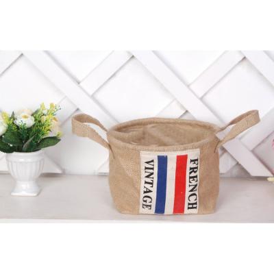 China Custom Wholesale Reusable Folding Folding Bucket Shaped Shopping Bag for sale