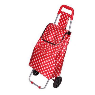 China Biodegradable Hot Sale Trolley Bag Convenient Portable Shopping Trolley Bag Grocery Foldable Foldable Bag for sale