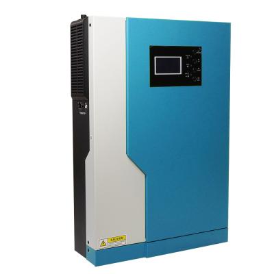 China Solar Inverter 3500W 24VDC 100A MPPT 3.5KW Pure Sine Wave Off Grid Hybrid Solar Inverter 40*30*10cm for sale