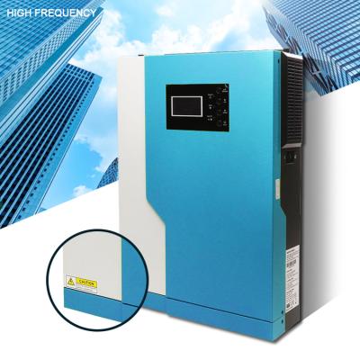 China Chinese factory direct 5500w 24VDC 100A hybrid solar inverter for factory/commercial MPPT 55*40*21.5cm for sale