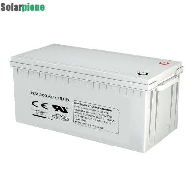 China Solar Energy Storage Systems 12V 100AH ​​Lead Acid Battery with High Conversion Backup Power Supply for Whole Family Use and Solar System for sale