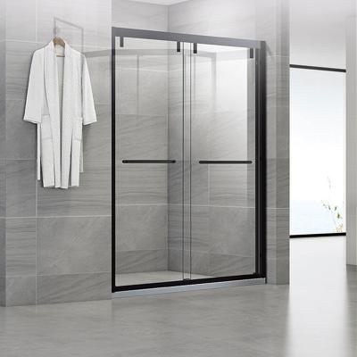 China Good Durable And Competitive Price Hotel Single Sliding Shower Door With 8mm Tempered Safety Glass for sale