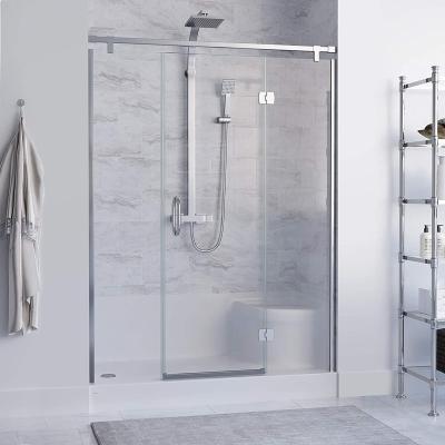 China Modern Easy Clean Glass Shower Doors For Bathroom With 10mm Tempered Safety Glass for sale