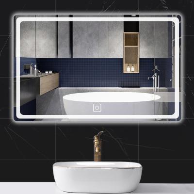 China Illuminated Bunniemen China Factory Direct Sale Good Price High Quality 5mm Cooper Free Bathroom Silver Mirror for Hotel for sale