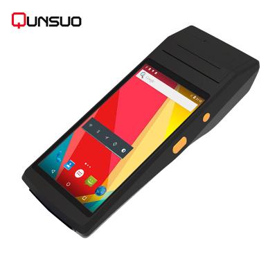 China Handheld Computer PDA5501H Android Handheld Pda Terminal With Barcode Scanner / NFC RFID POS for sale