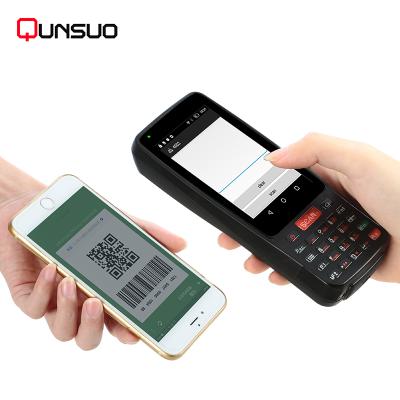 China Qunsuo Ruggged Android 7.0 Rugged Handheld Computer IP67 Barcode Android PDA for sale