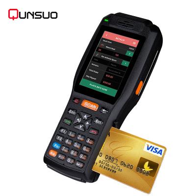 China 3G PDA3505 Industrial PDA Android Barcode Scanner With Wireless Printer Terminal for sale