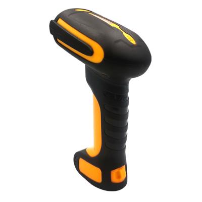 China OEM Portable Handheld 2D QR Barcode Scanner Gun A4 Manufacturer Code PDF417 Blue Tooth for sale