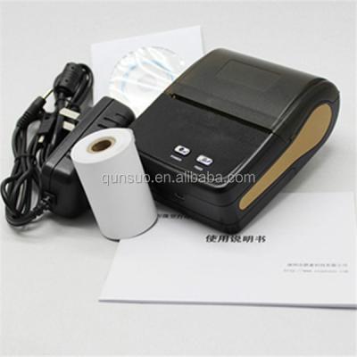 China QS-5801 USB high speed black and white portable qunsuo printer thermal for sale