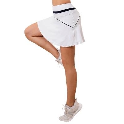 China nsa breathable drop 2021 white shipping tiktok leggings girl skirt tennis skirt 1a1a to mesh breathable hot sale for sale