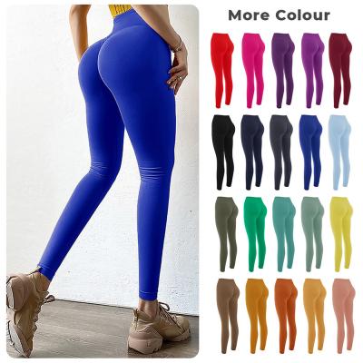 China New Style Breathable High Quality High Waisted Yoga Yoga Workout Seamless Leg Lift Gaiters OEM/ODM Brand Seamless Gaiters for sale