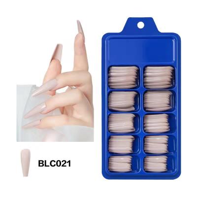 China Wholesale 50 Design 50 False Nail Tips Full Cover Full Cover French Finger For Display Acrylic White Gel Polish Bag Quantity for sale