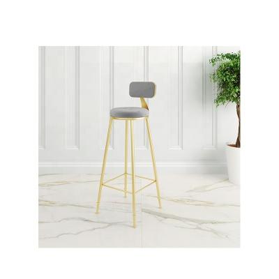 China High Quality Comfortable Modern Stools Bar Chair With Stainless Steel Support Umpire Chair For Bar Velvet Table Chairs Counter Elegant for sale