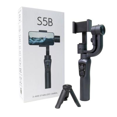 China amazon hot sale 3 axis gimbal handheld smartphone S5B all in one mobile gimbal with app and blue tooth supported 3 axis smartphone gimbal 4 in 1 for sale