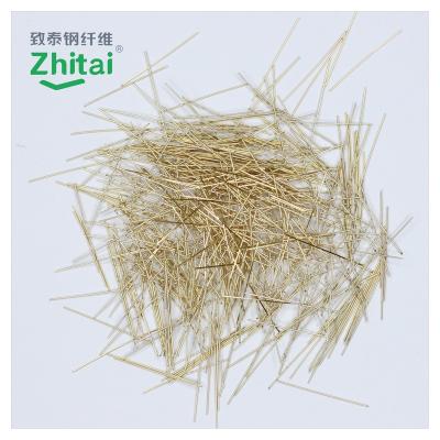 China Best Traditional Wholesale Copper Plated Micro Steel Fiber Industrial Copper Coated Micro Steel Fiber for sale