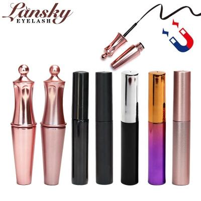 China High Quality Waterproof Black Liquid Eyeliner Pen Glue Magnetic Adhesive Eyeliner With Custom Logo for sale