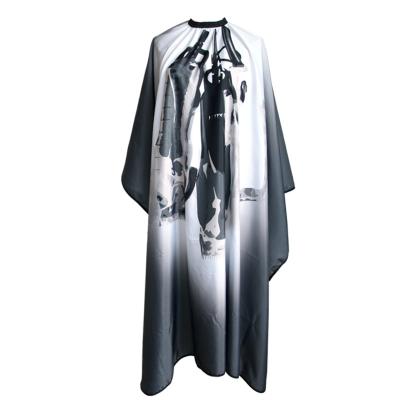 China Comfortable Wholesale Cheap Professional Beauty Salon Hair Barber Cape With Designs / Hairdressing Cape for sale