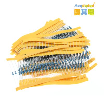 China factory price 64 values1280pcs resistor metal film assortment metal film resistor for sale