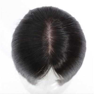 China Women Heavy Density Toupee Hair Extensions with Virgin Hair Straight from Manufacture for sale