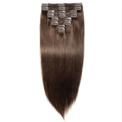 China Experience the Advantage of Straight Human Hair Clip In Extensions Soft and Shiny for sale