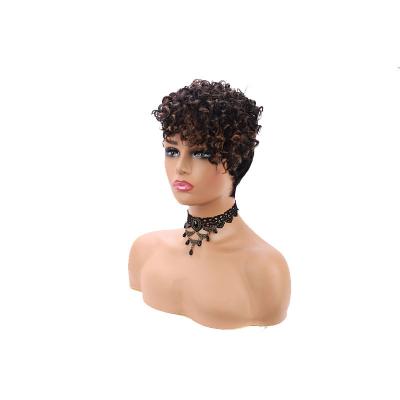 China Remy Hair Lace Front Technique Pixie Cut Wig Human Hair Wigs Short Brazilian Grade for sale