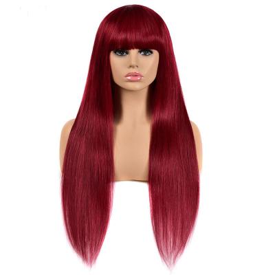 China Virgin Cuticle Aligned Bone Straight Human Hair Wigs 12A Remy Hair No Shedding Smooth for sale