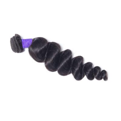 China 12A Grade Loose Wave Brazilian Virgin Human Hair Extension with No Chemical Processing for sale