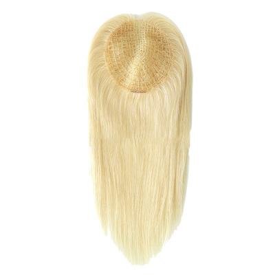 China 130% Toupee Density European Hair 613 Blonde Light Density Long Bondable Toppers for Women for sale