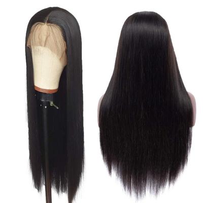 China Full Cuticle Aligned Raw Virgin Human Hair Lace Front Wig with 180% Density 250g-450g for sale