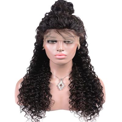 China Water Wave Full Lace Human Hair Wigs for Black Women Long Length HD 360 Lace Frontal for sale