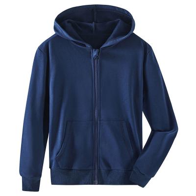 China Amazon Anti-Shrink Online Shopping Full Zip Terry Boys Hoodies Children Essentials French Hoodie Children for sale