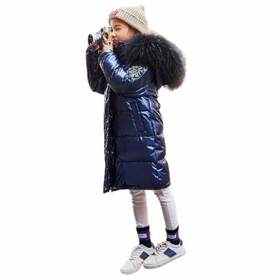 China Anti-wrinkle Kids Ski Jacket With Hat Tops Warm And Plus Size Winter Super Coat For Kids for sale