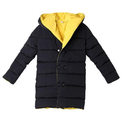 China Anti-wrinkle new arrival children's fall coated hat children's wear female down warm jacket for children for sale