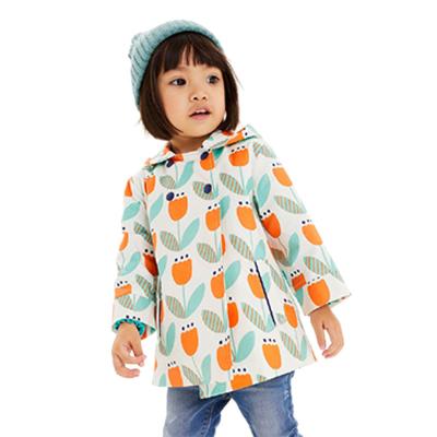 China New China Top Quality Winter Anti-wrinkle Heat Kids Girl Long Sleeve Down Jacket With Hat for sale