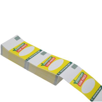 China Waterproof Factory Wholesale Custom Discount Selling Labels Preprinted Thermal Paper Direct Sticker Rolls For Supermarkets for sale