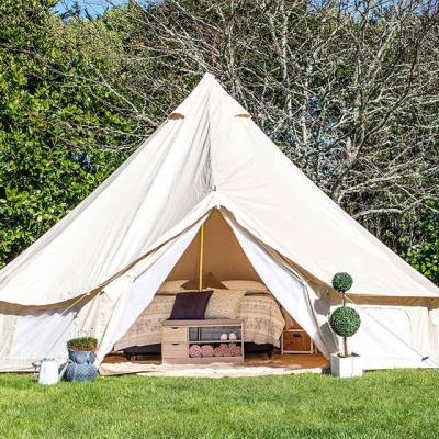 China Durable 4m Canvas Bell Tent For Sale for sale