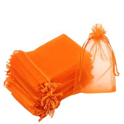 China Organza Organza Gift Bags/Wholesale Organza Drawstring Pouch for sale