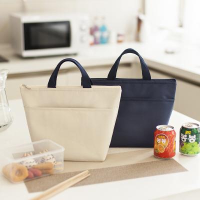 China Hot Outdoor Oxford Picnic Baskets Tote Cooler Lunch Bag Thermal Insulated Food Bags Portable Picnic Lunch Box Bag Insulated Handbag for sale