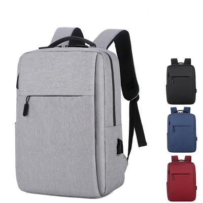 China Waterproof Men's Casual Outdoor Sports Backpack Business Computer Bag With USB Travel School Bag College Student Left Filling Backpack for sale