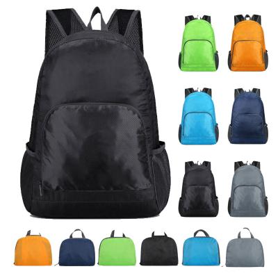 China Eco-Friendly Waterproof Folding Nylon Backpack For Casual/Outdoor/Travel/Sport/Shopping Foldable Backpack for sale