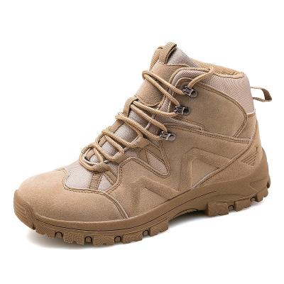 China High 2022 New Upper Outdoor Breathable Round Breathable Desert Tactical Boots Head Special Forces Combat Boots Heightening Shoes for sale