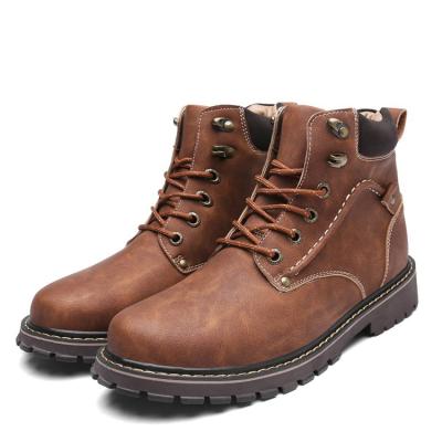 China Factory New Design 2020 Durable High Quality Fashion Men's Riding Boots Goods Customize Adult Fashion Winter Boot For Man for sale