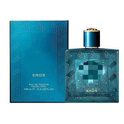 China Nice Scents Mens Perfume 100ml Blue Eros Eau De Toilette Long Lasting Fragrance Spray Mens Dating Perfume for sale