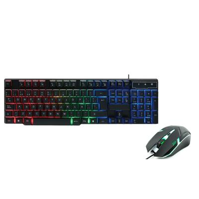 China 2021 Hot Selling Anti-ghosting Gaming Keyboard and Mouse Set Gaming Keyboard and Mouse Combo for sale