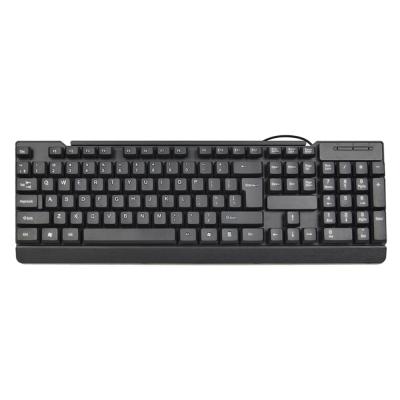 China Factory OEM Design 104 Key Desktop Plug-and-Play Direct Ergonomic Waterproof Keyboard Wired Keyboard for sale